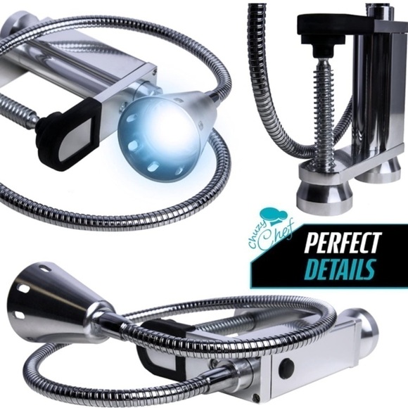 Brand New Magnetic BBQ LED Grill Light Adjustable Flexible Gooseneck Clamp - Picture 5 of 9